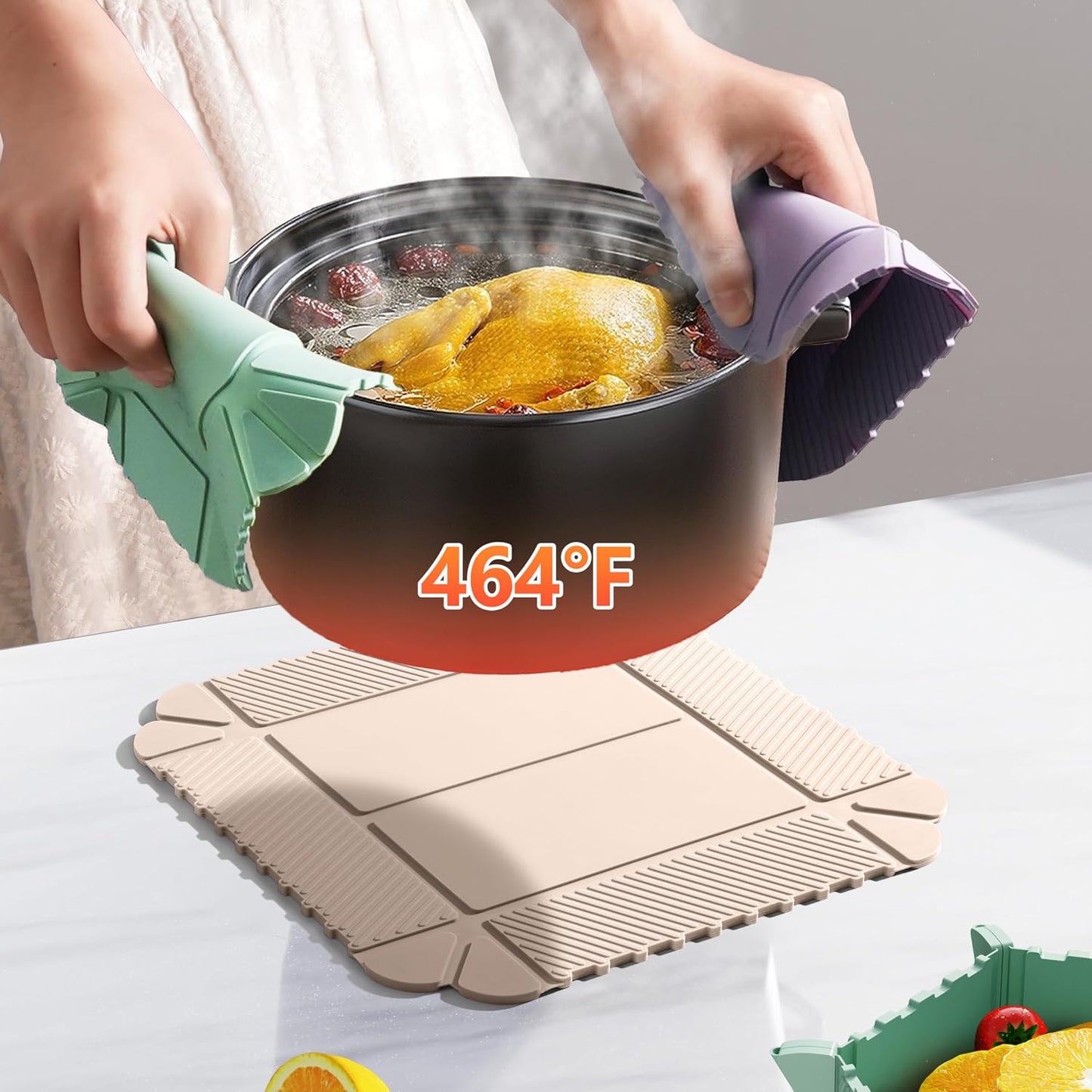 Multifunctional Magnetic Kitchen Mat