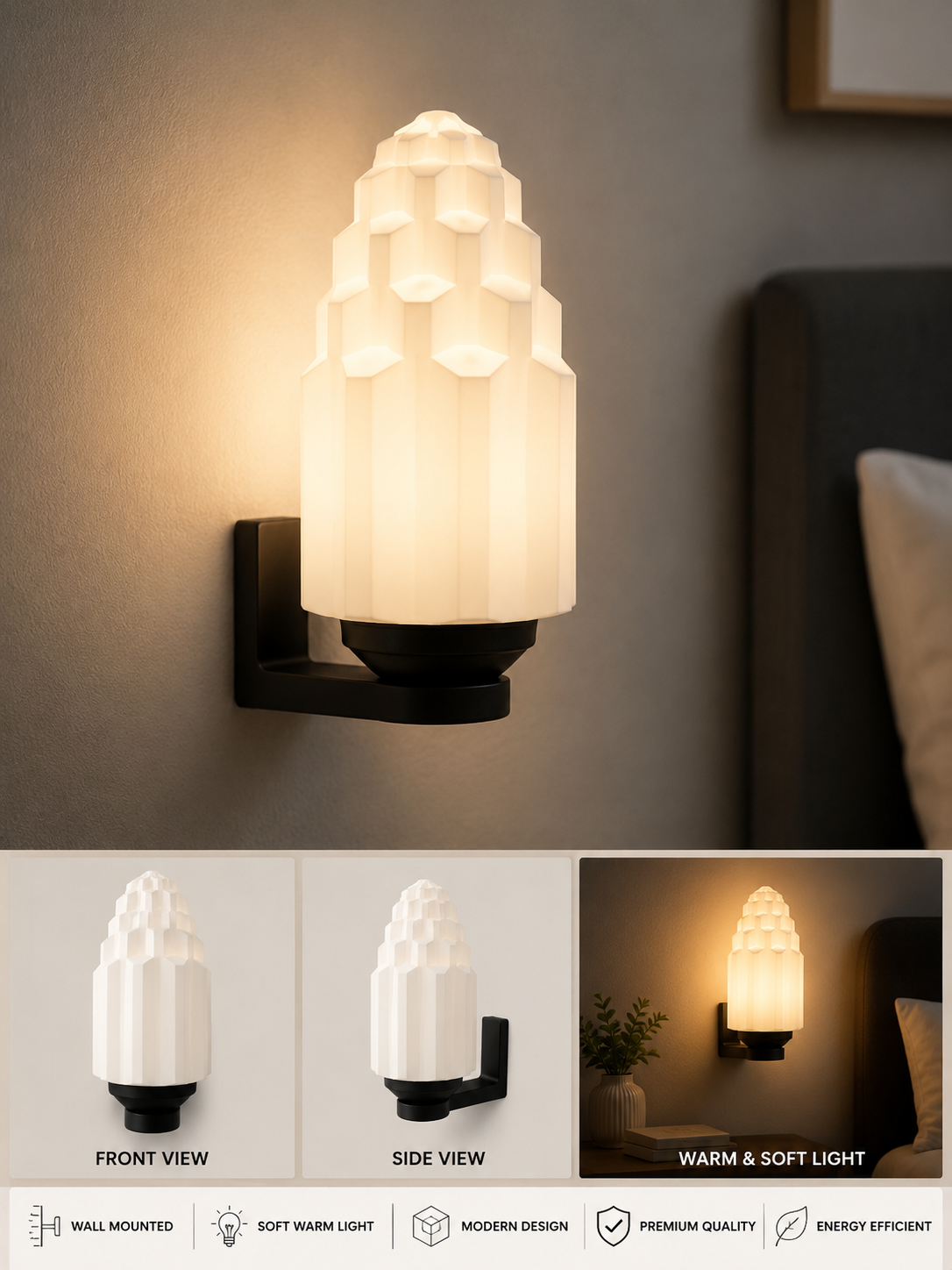 Modern Wall Mounted LED Night Lamp |