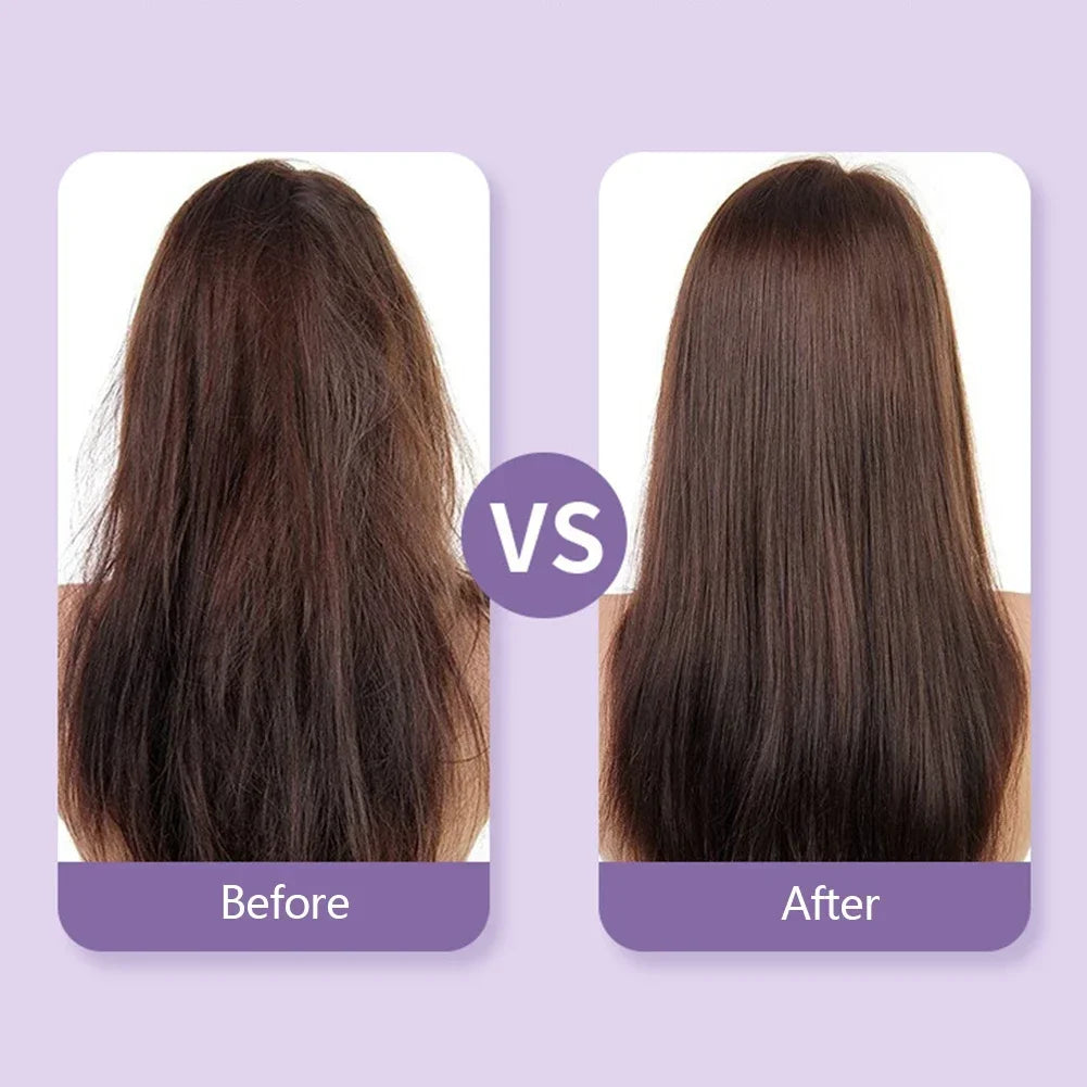 Mini Adjustable Hair Straightener Hot Comb