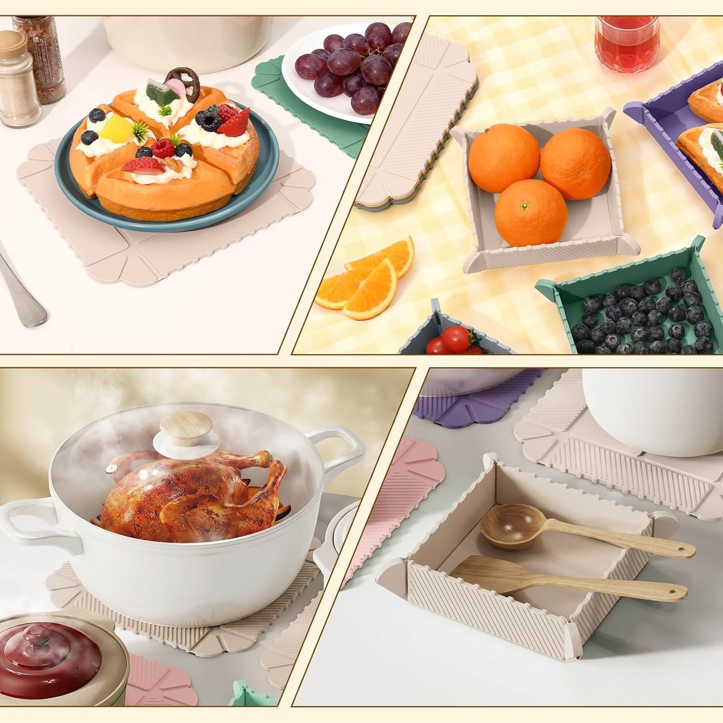 Multifunctional Magnetic Kitchen Mat