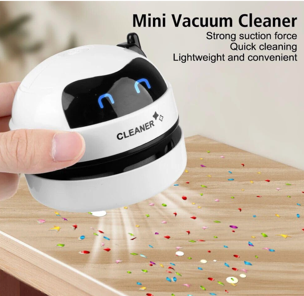 Mini Desktop Vacuum Cleaner